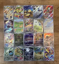 20 Japanese Pokemon TCG ART RARES. All Near Mint. Including Dwebble, Zeraora. - Image 1