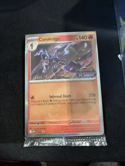 Pokemon Phantasmal Flames Staff Promos Set of 4 SEALED in Pack - Image 1