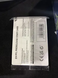 Pokemon Phantasmal Flames Staff Promos Set of 4 SEALED in Pack - Image 2