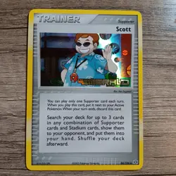 Pokemon Scott Trainer 84/106 EX Emerald Holo Stamped Uncommon 2005 - Image 1