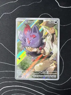 N's Zorua SVP 189 Promo Pokemon Journey Together - Image 1