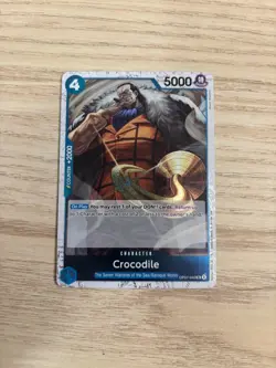 OP07-040 Crocodile - (Pirate Foil) English UC NM One Piece TCG Card Game - Image 1