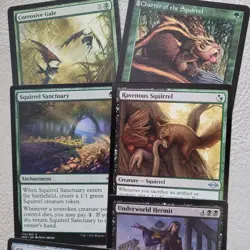Camellia's *SQUIRRELS* Tribal BUDGET COMMANDER MAGIC DECK ALL 100 MTG Cards - Image 4