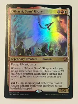 Otharri, Suns’ Glory X1 Mtg Commander Phyrexia All Will Be One Nm/Lp Foil - Image 1
