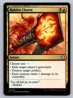 Rakdos Charm U 0284 the Lost Caverns of Ixalan Regular - Image 1