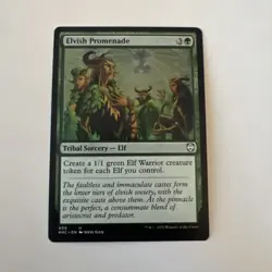 MTG 1x Elvish Promenade # 59 Commander: Kaldheim Magic the Gathering Card x1 NM - Image 1