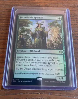 Formidable Speaker FOIL Lorwyn Eclipsed 0176 Magic the Gathering MTG NM+ - Image 1