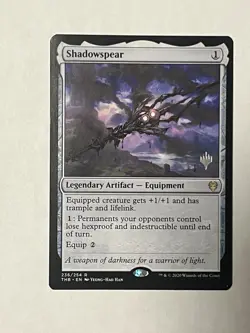 Shadowspear Stamped Promo - NM - Theros Beyond Death - MTG - Image 2