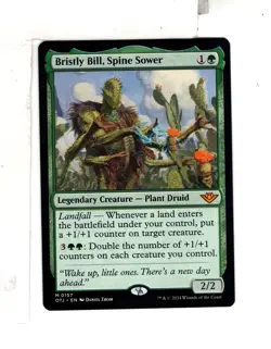 MTG SkeenAB Bristly Bill Spine Sower from OTJ. NM. - Image 1