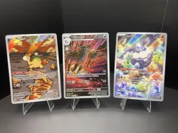 Pokemon TCG Ascended Heroes Illustration Rare Lot -Numel, Mightyena, Carbink - Image 1