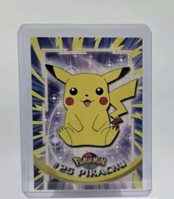 Pikachu #25 Topps Non-Holo Pokemon - Image 1