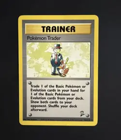 Pokemon Trader 106/130 Base Set 2 Rare Pokemon Card - Image 1
