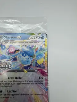 Pokemon Glaceon EX 026/131 Prismatic Evolutions Stamp Surprise Box Promo Sealed - Image 3