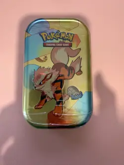 Pokemon Trading Card Game Scarlet and Violet 151 Mini Tin - Arcanine And Omanyte 820650853067 - Image 1