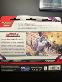 POKEMON TCG PALDEA EVOLVED 3 PACK BLISTER VAROOM - Image 2
