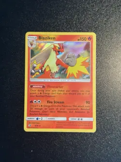 Pokemon Card Blaziken Dragon Majesty Holo Rare 6/70 Near Mint - Image 1