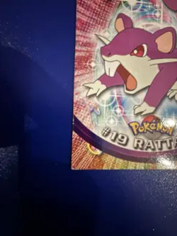 Rattata 1999 Topps Pokemon TV Animation Edition Series 1 #19 Topps - Image 4