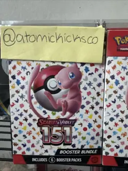 Pokemon TCG Scarlet and Violet 151 Booster Bundle SEALED 820650853210 - Image 2