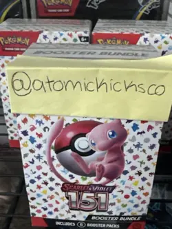 Pokemon TCG Scarlet and Violet 151 Booster Bundle SEALED 820650853210 - Image 4