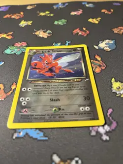 Pokemon Dark Scizor 9/105 Neo Destiny - MP/HP - Image 2