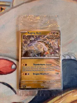 Raging Bolt 111/142 Stellar Crown Best Buy Sealed Promo Pokemon Card Stamped - Image 3