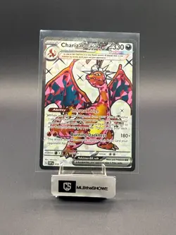 Charizard ex Pokemon Scarlet & Violet Promo 56 Promo Holofoil Lightly Played - Image 1