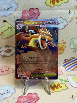 Mega Charizard Y ex 022/217 Ascended Heroes English Pokemon TCG NM - Image 1