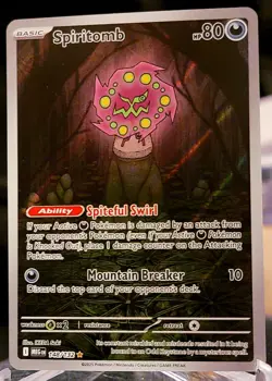 Pokemon TCG - Spiritomb 148/132 Illustration Rare Mega Evolution English Holo - Image 1