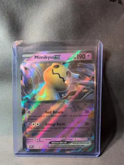 Pokemon TCG Mimikyu EX #004 Holo Black Star Promo Scarlet & Violet 2023 - Image 1