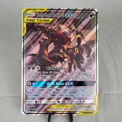 JUMBO Oversized Umbreon & Darkrai GX Tag Team Promo SM241 Pokemon NM - Image 1