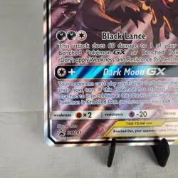 JUMBO Oversized Umbreon & Darkrai GX Tag Team Promo SM241 Pokemon NM - Image 3