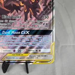 JUMBO Oversized Umbreon & Darkrai GX Tag Team Promo SM241 Pokemon NM - Image 4