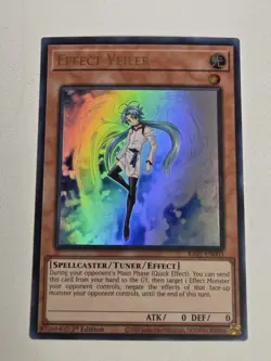 Effect Veiler RA01-EN003 Ultra Rare 1st Edition Yugioh 25th Anniversary NM - Image 1