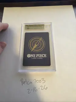 2026 One Piece The Azure Sea’s Seven Boa Hancock Sp BGS 10 English! - Image 3