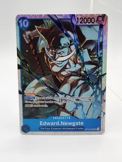 Edward.Newgate OP13-042 SR One Piece Carrying On His Will Foil Near Mint NM - Image 1