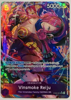 Vinsmoke Reiju Alternate Art EB03-031 : One Piece Heroines Edition foil - Image 1