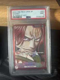 Shanks (001) (Parallel) OP09-001 Emperors in the New World Foil - Image 1