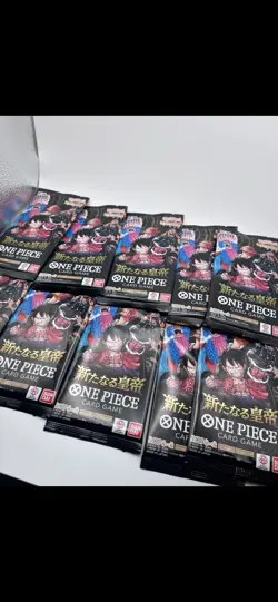 10 PACKS OP-09 Emperors in the New World One Piece Japanese SEALED - Image 1