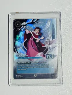 Disney Lorcana - Belle Snowfield Strategist ENCHANTED - Winterspell - 236/204 - Image 1