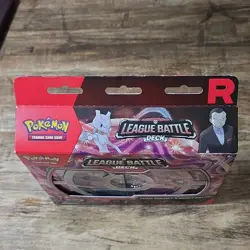 Pokemon League Battle Deck Team Rocket's Mewtwo ex 60 Cards Foil English - Image 3