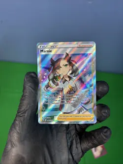 Pokemon TCG Marnie Full Art Promo SWSH Black Star Promos, Card SWSH121 - Image 2