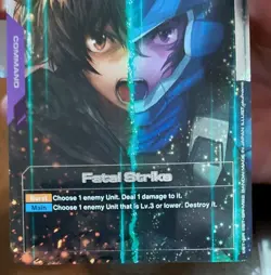 [ENGLISH] Gundam Card Game Fatal Strike GD03 / ST05-014 C+ (SP) Alt Art - Image 5