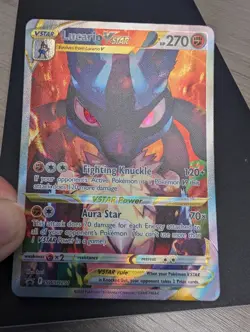Lucario VSTAR SWSH291 SWSH: Sword & Shield Promo Card Holo pokemon - Image 4