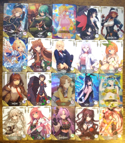 Beautiful 20 Goddess Story Card Lot - Anime Girls Waifu Lupusregina Lum - Image 1