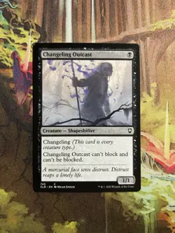 Changeling Outcast CLB NM MTG - Image 1