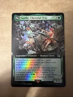 Magic The Gathering Vanilla, Cheerful l'Cie (Extended Art) Final Fantasy Foil - Image 1