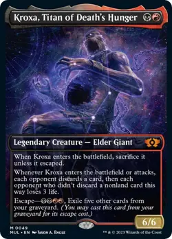 MTG Kroxa, Titan of Death's Hunger - 49 / English / Near Mint - Image 1