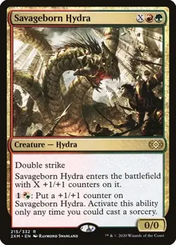 2x Savageborn Hydra Double Masters NM MTG - Image 1