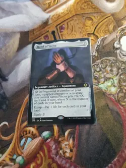 Hand Of Vecna Extended Art MTG AFR - Pack Fresh - - Image 1