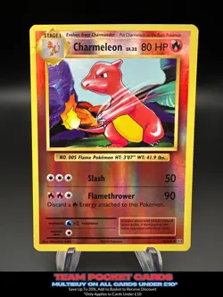 Charmeleon 10/108 Reverse Holo, Evolutions, Pokemon, LP - Image 1